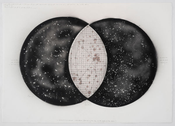 Jitish Kallat, Rain Study (The Hour of the Day of the Month of the Season), 2018