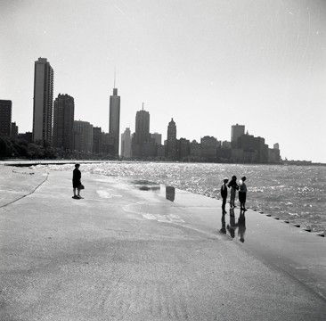 John Hendry, P-638 Skyline Looking South From Fullerton, 1965