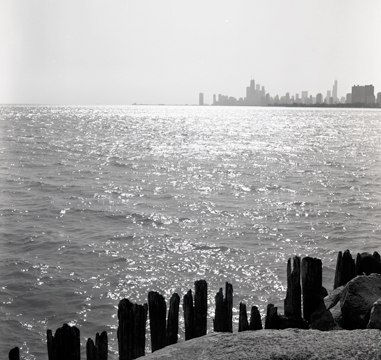 John Hendry, 17-111 Skyline from Montrose, 1992