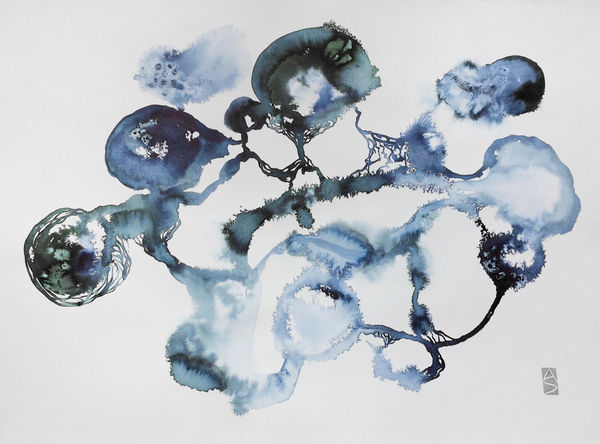 Allison Svoboda, Meditation on Blue VII