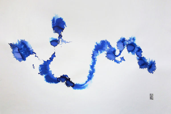 Allison Svoboda, Meditation on Blue IV