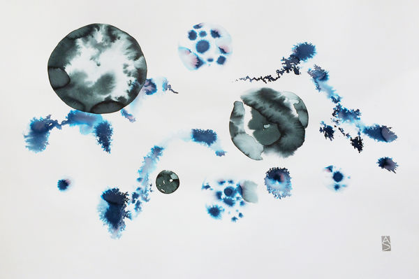 Allison Svoboda, Meditation on Blue V