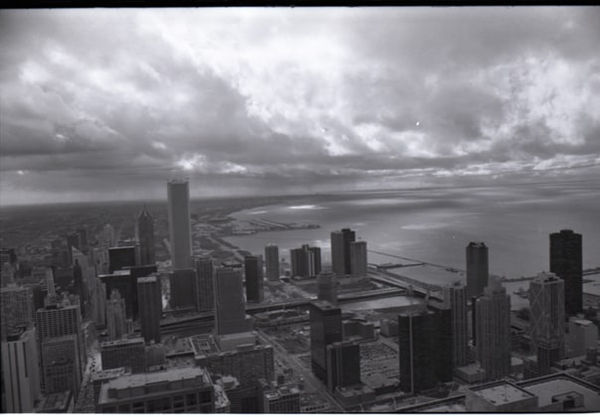 John Hendry, 15-582 Looking South from Hancock Bldg, 1990