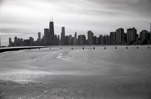 John Hendry, 15-539 Skyline From North Ave, 1990