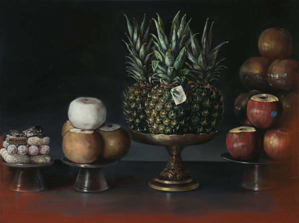 Helena Parada Kim, Pineapples, Pears and Biscuits, 2023