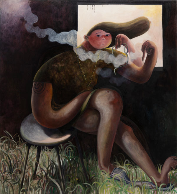 Jeehye Song, auf dem Stuhl, 2023