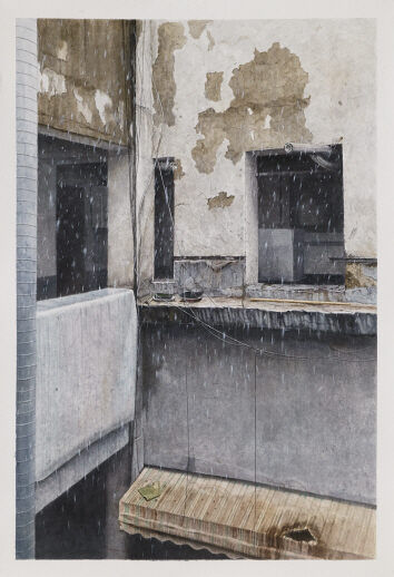 Jae Ho Jung, 습설 (Wet Snow), 2025