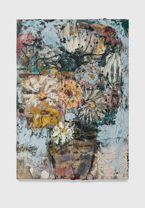 Daniel Crews-Chubb, Flowers 15 (kings blue light), 2021