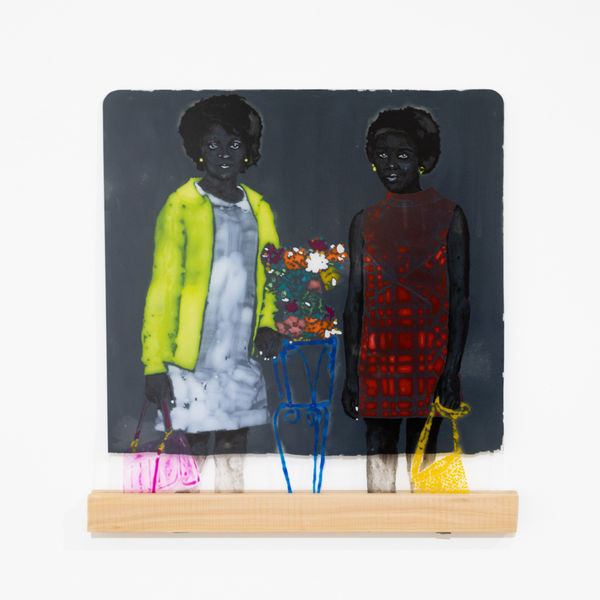 Evans Mbugua, Mother with her Youngest Sister (1970), 2025