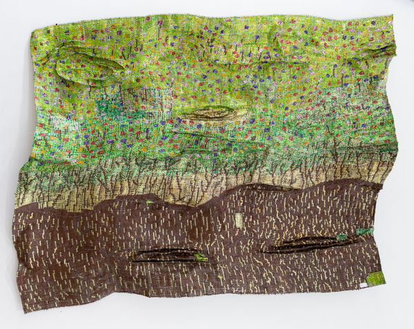 Dickens Otieno, Flower Field, 2025