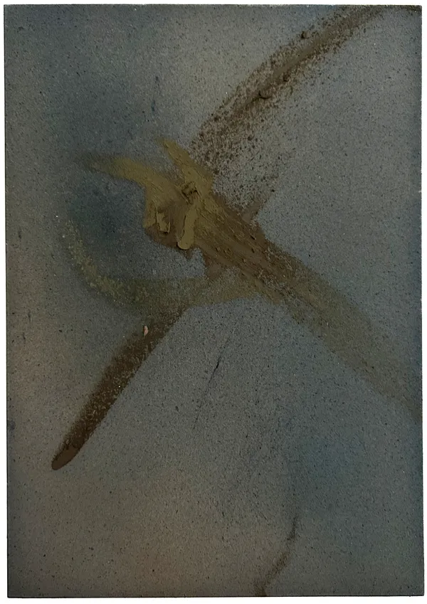 Claire Baker, air dive 1 (pre-dawn, Vindhya range, Madhya Pradesh, March 8, 2023) , 2023