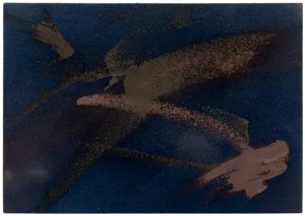 Claire Baker, air dive 7 (pre-dawn, Vindhya range, Madhya Pradesh, March 8, 2023) , 2023