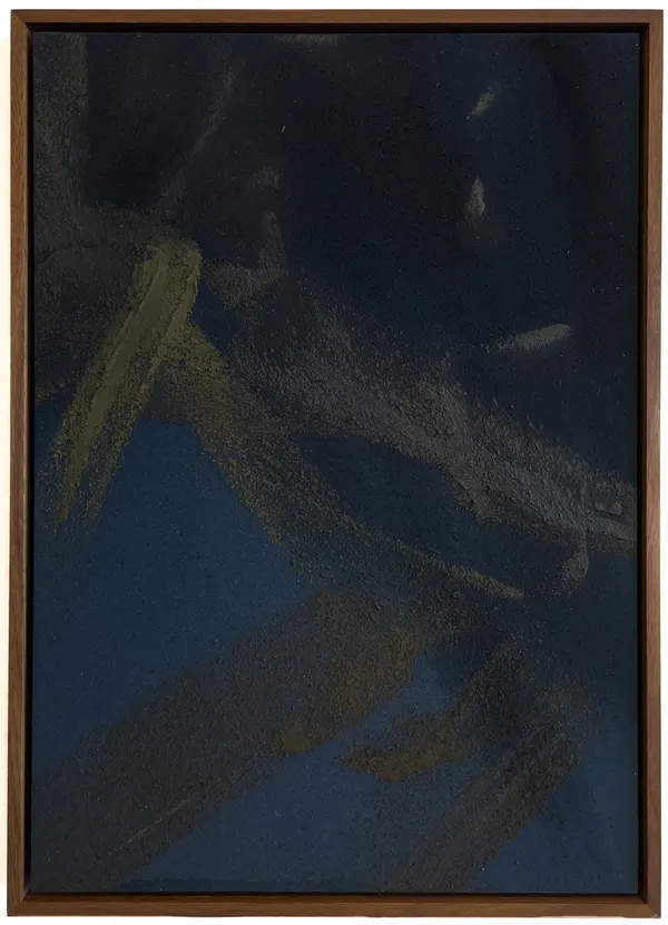 Claire Baker, air dive 4 (pre-dawn, Vindhya range, Madhya Pradesh, March 8, 2023) , 2023