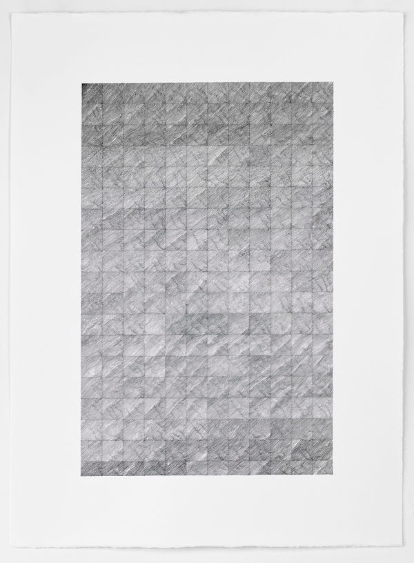 Anna Mossman, Small Diagonal Lines 10, 2017
