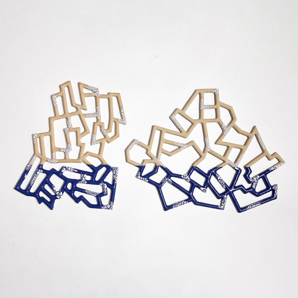 Dean Coates, Mineral Trace (Diptych), 2025