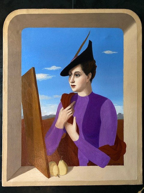 NAVARRE Jean, Portrait d'Elsa Schiaparelli, 1939