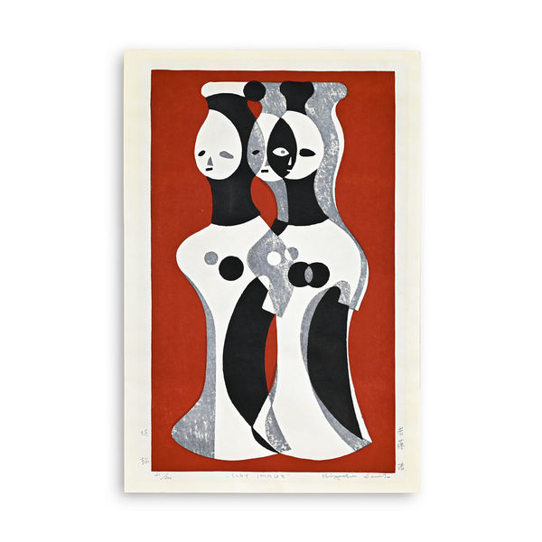 Kiyoshi Saito, Clay Image, 1952