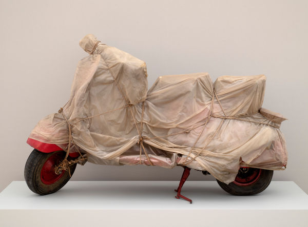 CHRISTO, Wrapped Vespa, 1963-64