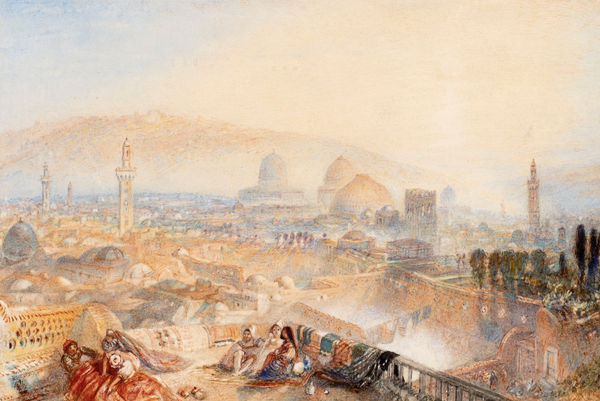 JOSEPH MALLORD WILLIAM TURNER, View of Jerusalem from the Latin Convent, 1832-1834