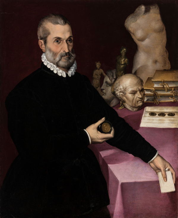 BARTOLOMEO PASSEROTTI, Portrait of a Collector, 1570s