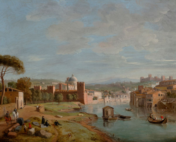 GASPAR VAN WITTEL, CALLED VANVITELLI, Verona, a view of the River Adige at San Giorgio in Braida