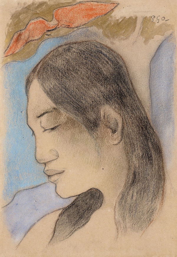 PAUL GAUGUIN Head of a Tahitian