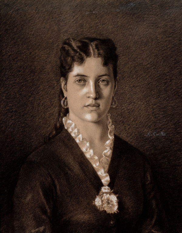 Portrait of Mlle L.L