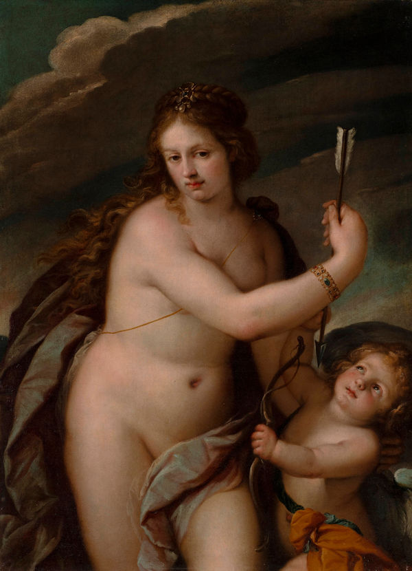 CARLO FRANCESCO NUVOLONE, Venus and Cupid