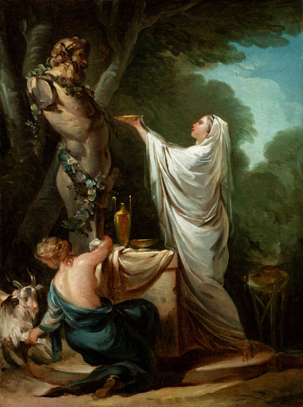 FRANCISCO DE GOYA Y LUCIENTES, SACRIFICE TO PRIAPUS, 1770 or 1771