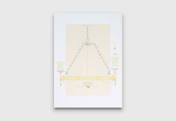 Marilyn Schneider Visual Comfort & Co, 2019 gouache on stretched canvas 70 x 50 cm 27 9/16 x 19 11/16 inches