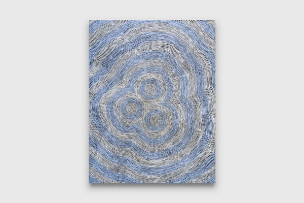 Puuni Brown Nungarrayi Kapi Tjukurrpa 15, 2024 acrylic on linen 152 x 122 cm 59 7/8 x 48 in