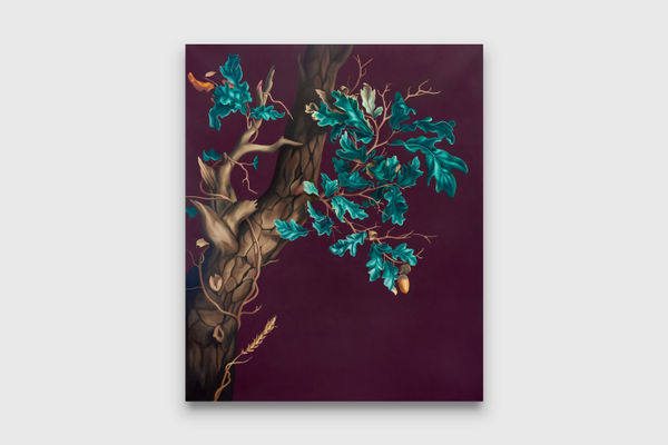 Kansas Smeaton The tangled wood echoes, 2025 oil on canvas 91 x 76 cm 36 x 30 in