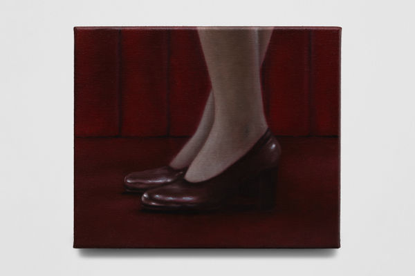 Mia Middleton Cue, 2024 oil on linen 25 x 30 cm 9 7/8 x 11 3/4 in