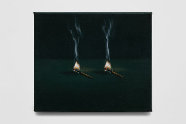 Mia Middleton Twin, 2024 oil on linen 25 x 30 cm 9 7/8 x 11 3/4 in