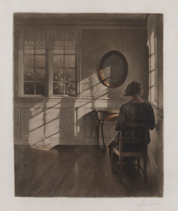 Peter Ilsted, Sunshine, 1909