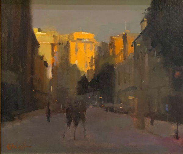 Michael Ashcroft ROI MAFA, Evening Light, Manchester