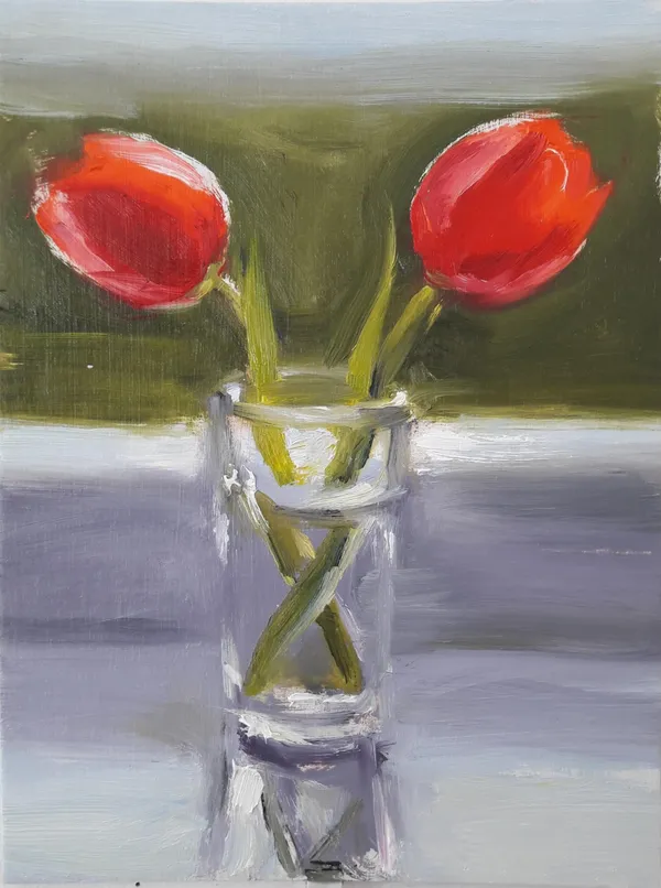 Liam Spencer, Tulips in a Glass