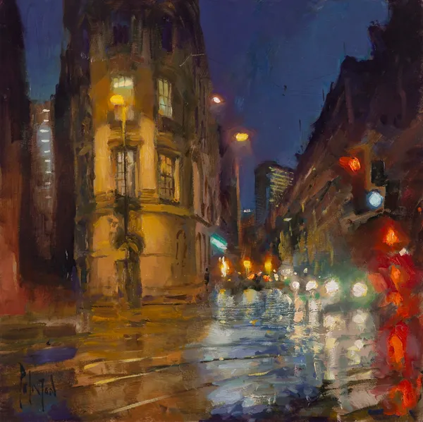 Rob Pointon ROI, Wet Morning, John Dalton St