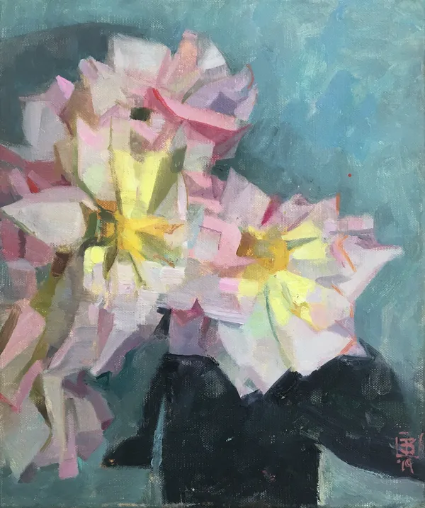 James Bland NEAC, Vertical Roses 2