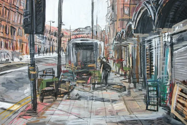 Matthew Thompson, Unloading Veg Near Arndale, 2020