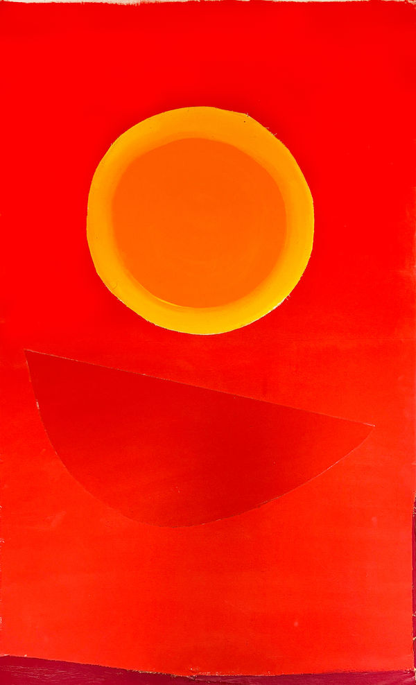Terry Frost RA, Red Red, Jan2002