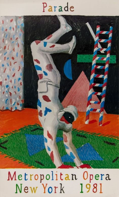 David Hockney, Parade, 1981