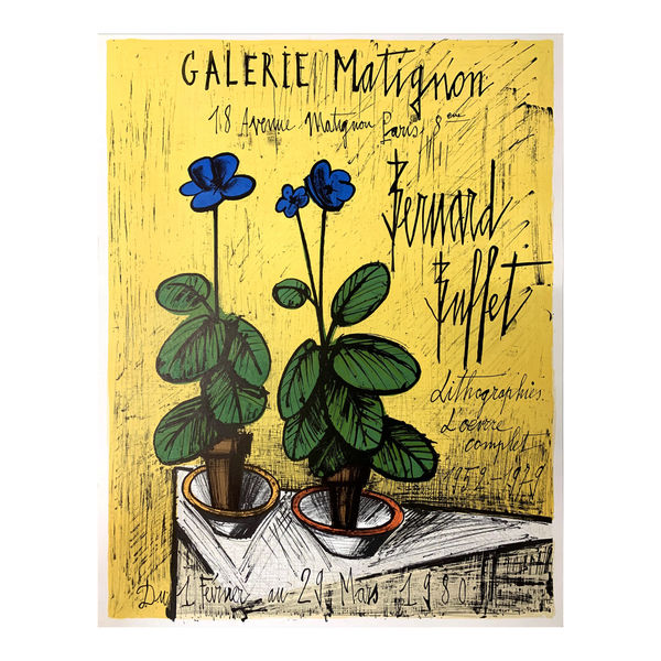 Bernard Buffet, Galerie Matignon. Lithograpies L'Oeuvre Complet