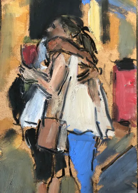 Ghislaine Howard, From ‘Embracing Manchester’: Woman in a White Blouse