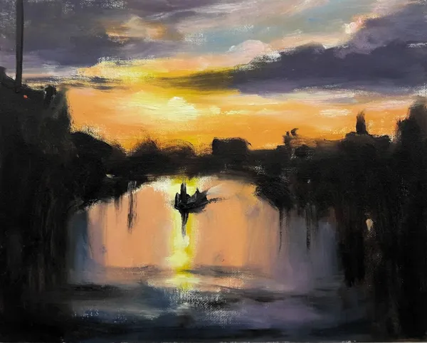 Liam Spencer, Aveiro Sunset, 2020