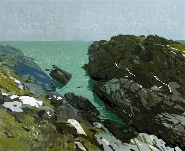 Ann Lewis RCA, Early Morning, Porth Dafarch Cliffs, 2020