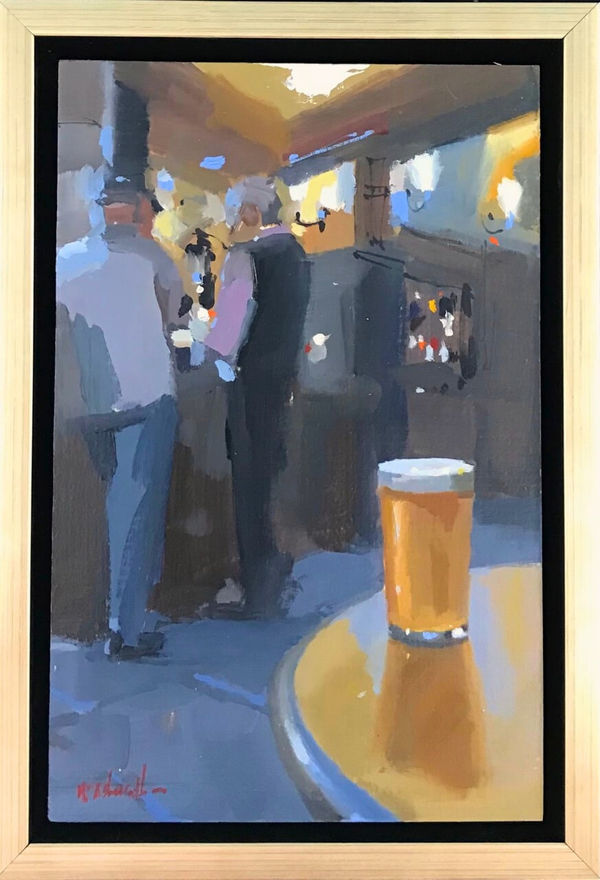 Michael Ashcroft ROI MAFA, A Sneaky Pint at Sam's Chop House, Manchester