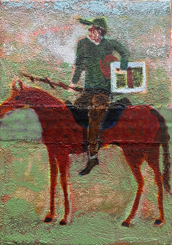 Oliver Hoffmeister, Artist and Horse