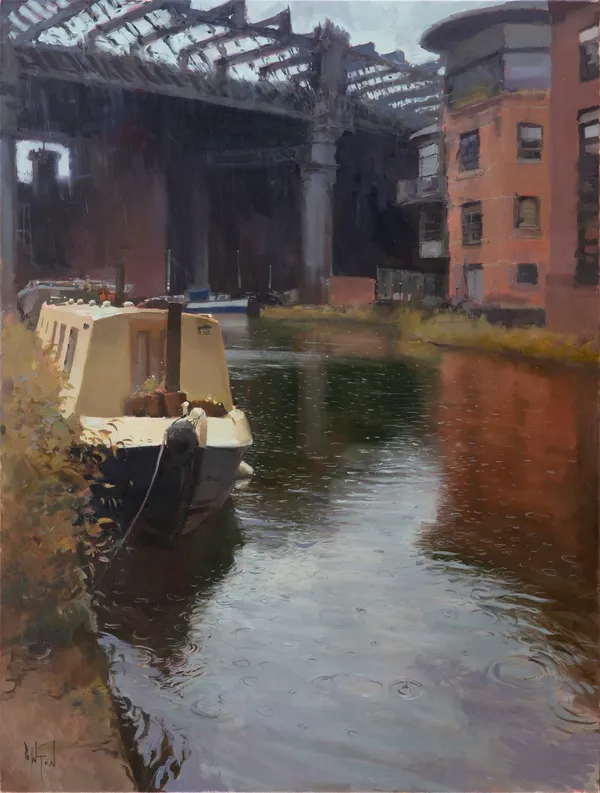 Rob Pointon ROI, Raindrops, Castlefield, 10/2020