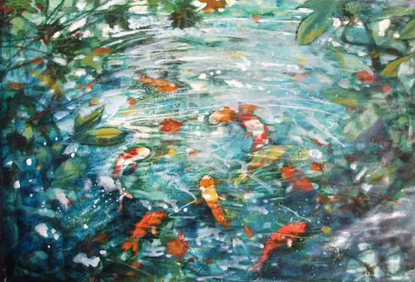 David Bez, Golden Koi, 2020